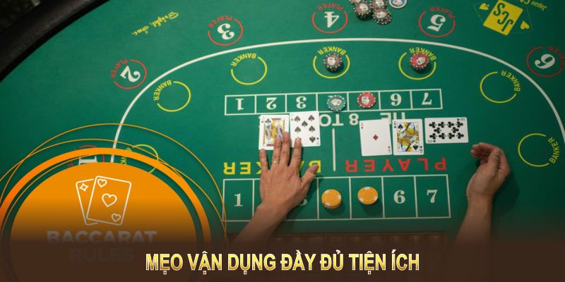 Nhận lại giá trị cao qua mẹo vận dụng đầy dủ tiện ích của app soi cầu Baccarat